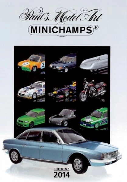 Modellino auto rivista book booklet Minichamps  CATALOGO MINICHAMPS  PAG.155 ... - Immagine 1 di 1