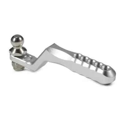 Parachoques trasero sobre orugas de coche de radiocontrol 1/10 CNC aluminio escala 1:10 gancho de remolque Foto 1 de 4