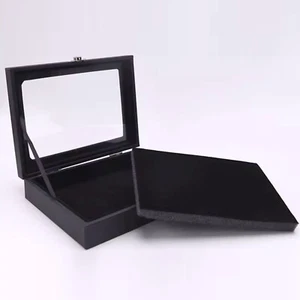 Display Case Cabinet Military Medals Pin Patches Shadow Box Orderly Storage7f - Picture 1 of 10