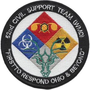 Ohio National Guard 52nd Civil Support Team WMD Patch - Bild 1 von 6