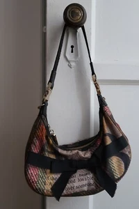 LeSportsac L.A.M.B Gwen Stefani Collaboration Limited Handbag Vintage Plaid - Picture 1 of 10