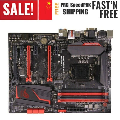 For ASUS Motherboard MAXIMUS LGA1150 VII RANGER ATX DDR3 RAM USB3.0 Overclocking - Image 1 of 4