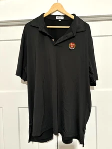 Men's Polo Shirt Peter Millar Summer Comfort, Size XXL with Harvard Logo - Picture 1 of 5