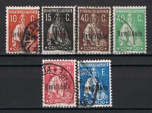 Portugal, "Ceres" 1929 Af. 488 a 493 Usado Juego Completo CV 45,00€ / $49,95 - Imagen 1 de 2