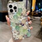 Case For Nokia 3D Luxury Woman Gift Flower Glitter Bling Diamond Handmade Cover
