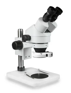 Parco Scientific 7X—45X Binocular Zoom Stereo Microscope,144-LED Ring Light - Picture 1 of 5