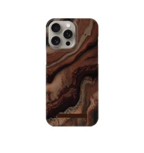 Genuine IDEAL of Sweden Designer Fashion Case for iPhone 15 Pro Max - Dark Amber - Picture 1 of 3
