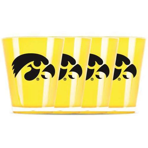 Iowa Hawkeyes Shot Glass - 4 Pack Cover