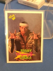 1990 Classic WWF ⚡️Superfly Jimmy Snuka ⚡️#14 NM-MINT - Picture 1 of 2