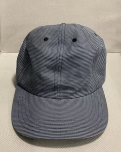Gorra de béisbol Brooks Brothers para hombre azul marino a rayas de algodón 100 % ajustable - Imagen 1 de 3
