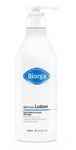 Biorga Milk Protein Lotion 500ml for adult Moisturizing K-Beauty - Picture 1 of 5