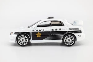 2024 Matchbox "MBX Japan Cruisers" 2007 Subaru Impreza WRX WHITE | POLICE | MINT - Picture 1 of 1