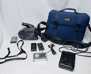 VTG RCA Small Wonder VHS Playback Camcorder Bundle FOR PARTS - Picture 1 of 12