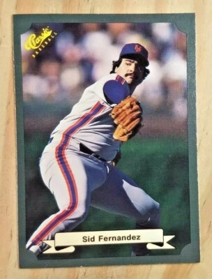 1987 CLASSIC SID FERNANDEZ CARD#74 NEW YORK METS ORIOLES PHILLIES ASTROS DODGERS - Image 1 of 2