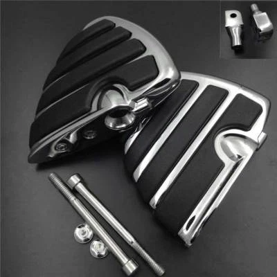 Ala trasera reposapiés clavija goma pasajero para Honda Shadow 1100 Aero ACE Tourer Foto 1 de 3