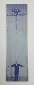 Acrobat Man Balancing Woman Circus Carnival Act Printing Plate Vintage 1950s - Picture 1 of 2