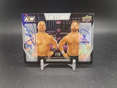 FTR Dax Harwood and Cash Wheeler AEW 2021 Tag Teams Dual Auto - Image 1 of 2
