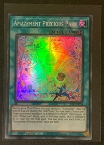 Amazement Precious Park | LIOV-EN058 | Súper Raro | 1ª Edición | Juego de cartas coleccionables YuGiOh - Imagen 1 de 3