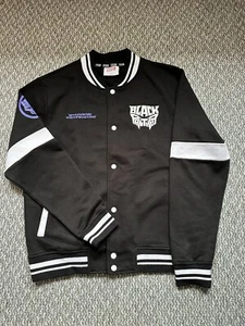 Herren Marvel Black Panther College Jacke, Größe Large, schwarz, Baumwollmischung (5) - Bild 1 von 5