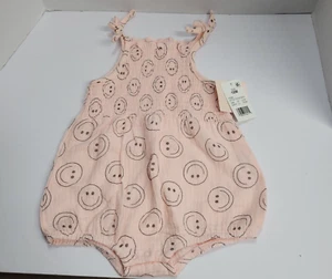 Grayson Mini Pink Terry Romper 18 Months New W/ Tags - Picture 1 of 5