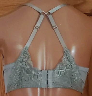 Taza moldeada Rampage Intimates con aros convertible verde salvia 40D Foto 1 de 4