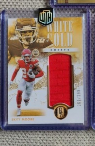 2023 Gold Standard Skyy Moore Patch White Gold /299