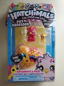 HATCHIMALS COLLEGGTIBLES Pet Obsessed Hatchipets 2er Pack Neu Schneller Versand ✈ - Bild 1 von 2