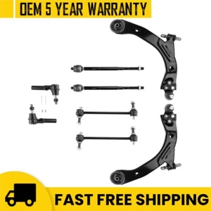 For Chevy Cobalt & HHR 8Pcs Front Lower Control Arms Tie Rods Sway Bars Kit - Picture 1 of 10