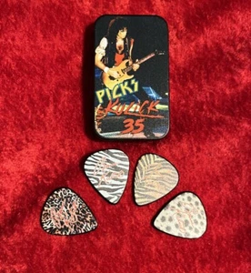 KISS Bruce Kulick Animalize 35 Pick Pack Tin! Signature Edition 4 Pack! - Picture 1 of 2