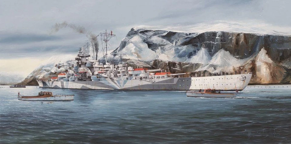 Trombettiere tedesco Tirpitz corazzata 1/350 - Immagine 1 di 1