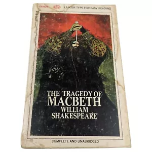William Shakespeare The Tragedy of Macbeth 1968 Paperback Magnum East Eye - Picture 1 of 14