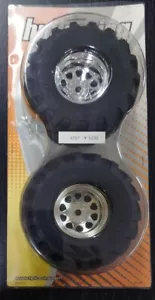 (HPI 4707) Wheely King Mounted Mud Thrasher Tires / 2.2" Classic King Wheel - Picture 1 of 3
