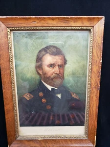 Drawing of Ulysses S. Grant by H. M. Eaton 1896 (Signed) - Picture 1 of 2