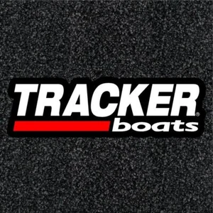 Tracker Boats Black Processional Boat Carpet Graphics - Imagen 1 de 2