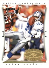 1997 Score Hobby Reserve Dallas Cowboys Football Card #234 Deion Sanders