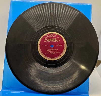 Ed Durlacher Red River Valley / Loubie Lou 78 RPM Shellac #3 Sonora #1123 Foto 1 de 4
