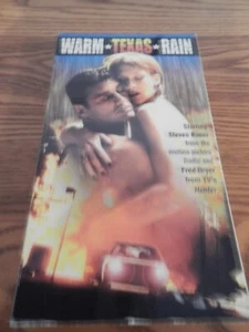 WARM TEXAS RAIN 1998 SKIN-A-MAX UNRATED EROTIC THRILLER VHS RARE OOP SEXY - Picture 1 of 2