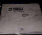 YAMAHA XT125 (25A) 1983 PARTS CATALOGUE MANUAL