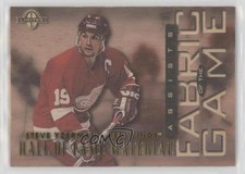 1997-98 Donruss Limited Fabric of the Game /250 Steve Yzerman #49 HOF