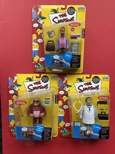 PLAYMATES The SIMPSONS Serie 6 WOS Interaktive Figuren Konvolut 3 Figuren NEU - Bild 1 von 12