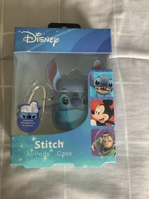 Disney Stitch AirPods Case- Compatible with Generation 1 & 2 AirPods NIB - Image 1 of 3