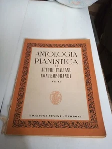 PIANO ANTHOLOGY OF CONTEMPORARY ITALIAN AUTHORS VOL. II SUVINI EDITIONS - Picture 1 of 1