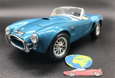 Bburago Shelby Cobra 427, automodello scala 1:24 - 1:25, vintage (1446) - Immagine 1 di 4