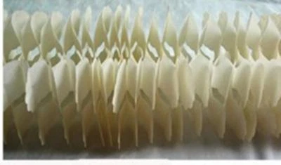 Guirnalda de flores de papel de seda colgante de 3 m 10 piezas para decoración del hogar de boda fiesta Foto 1 de 4