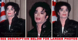 MICHAEL JACKSON 1995 AFRICA AWARDS MJ 3xRARE8x10 PHOTOS - Picture 1 of 1