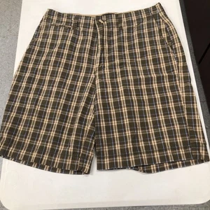 George & Martha karierte Freizeitshorts für Herren Größe 34 Golf Wandern klassischer Look - Bild 1 von 13