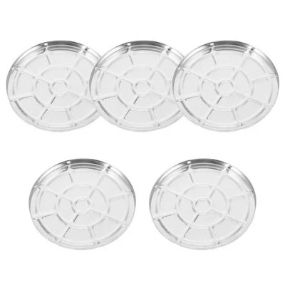  5 Pcs Padelle Alluminio Vassoio Per Il Trucco Contenitore Di Stoccaggio - Image 1 of 4