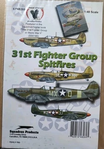 Eagle Strike 1:48 31st FIGHTER GROUP SPITFIRES Decal 48269 - Bild 1 von 3