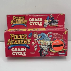 1989 Kenner Police Academy Crash Cycle Vehicle New in Box NIB Vintage Toy - Picture 1 of 10