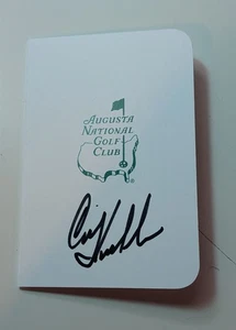 Craig Stadler Signed Augusta National Scorecard Autographed JSA COA Masters - Picture 1 of 1
